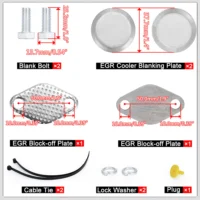 bmw e46 diesel egr valve delete kit