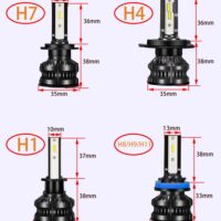 H7 H1 H8 H9 H11 LED car bulbs