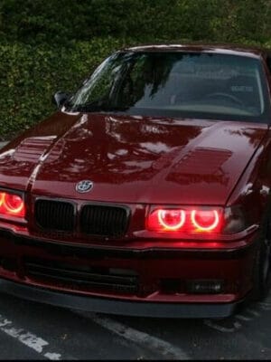 red eyes bmw