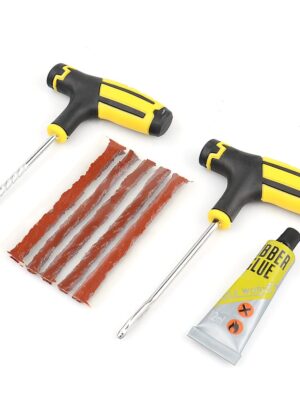 Car tire puncture repair kit