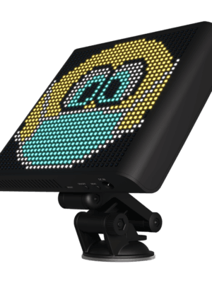 LED car sign pixel art