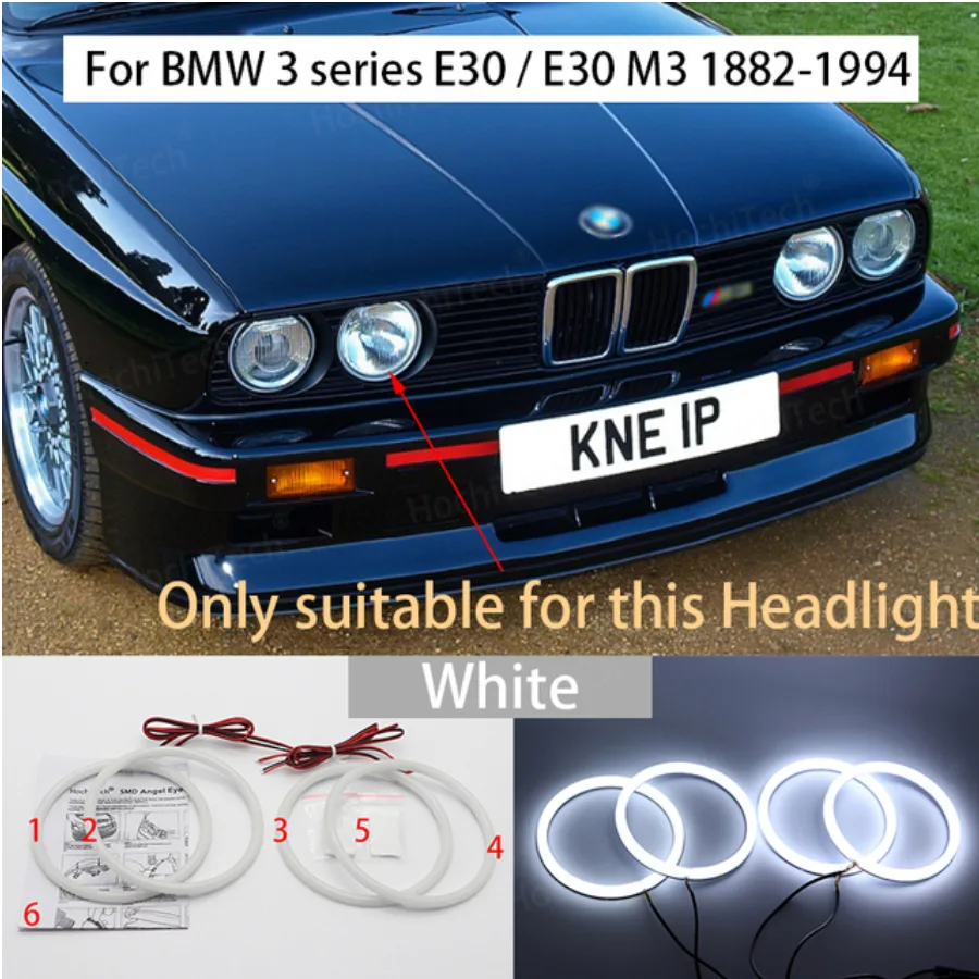 Angel Eyes BMW M3 E30 white Angel Eyes BMW M3 E30 white