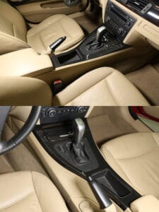 Center console bmw e90 carbon empty pocket