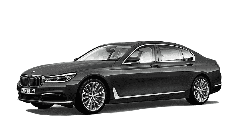 BMW SERIE 7 G12 negro PNG SIN FONDO