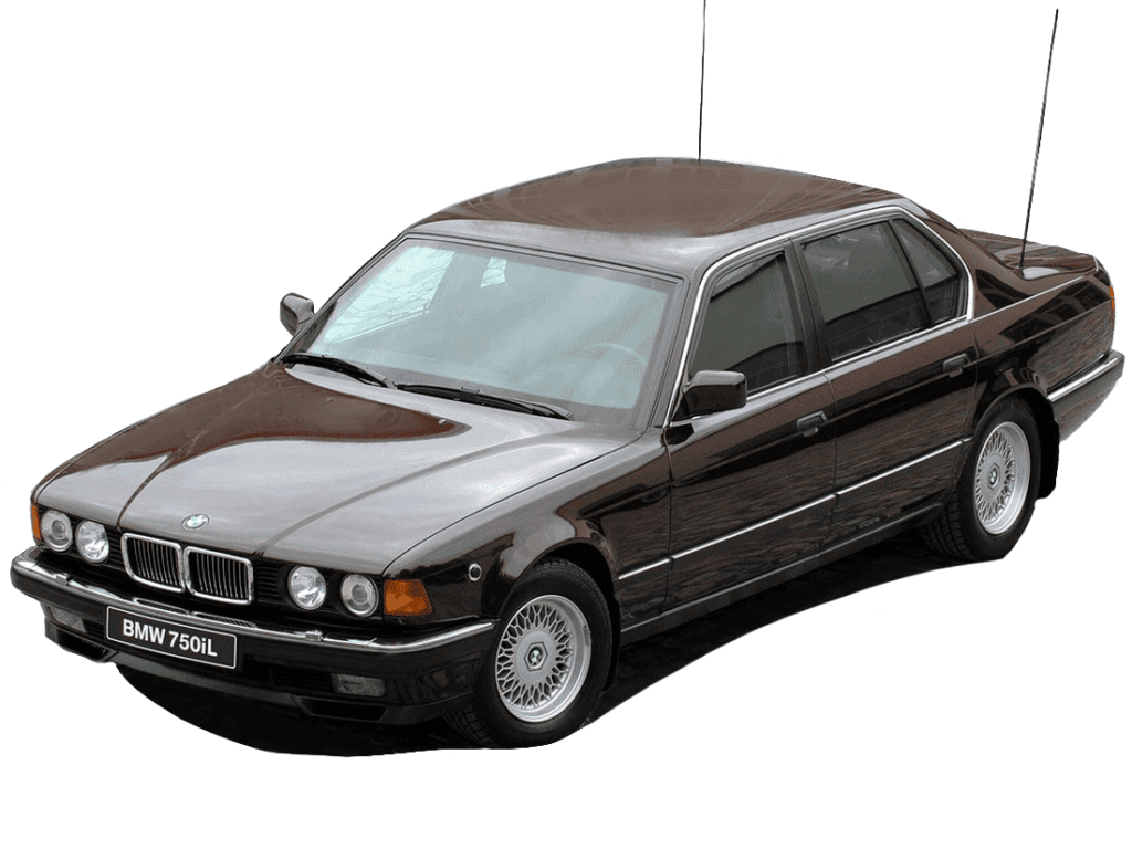 BMW Serie 7 marrón PNG sin fondo