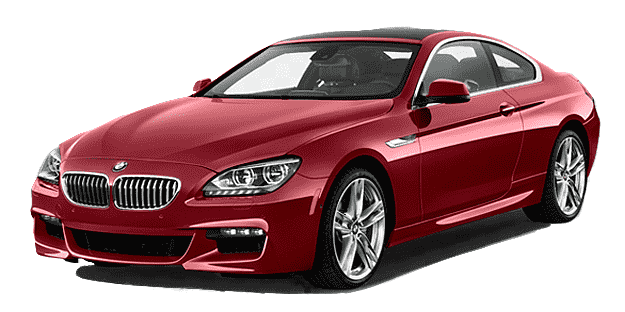 Bmw serie 6 F12 red PNG