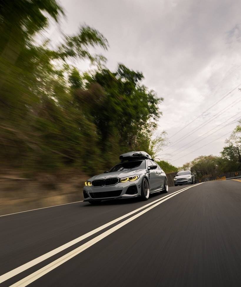 BMW DRL Jaune Roadtrip Style Touring