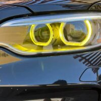 BMW F22, F23 2 Series pre LCI Style CSL Yellow Daytime Running Lights LEDs m235i & m240i (2014-2017)