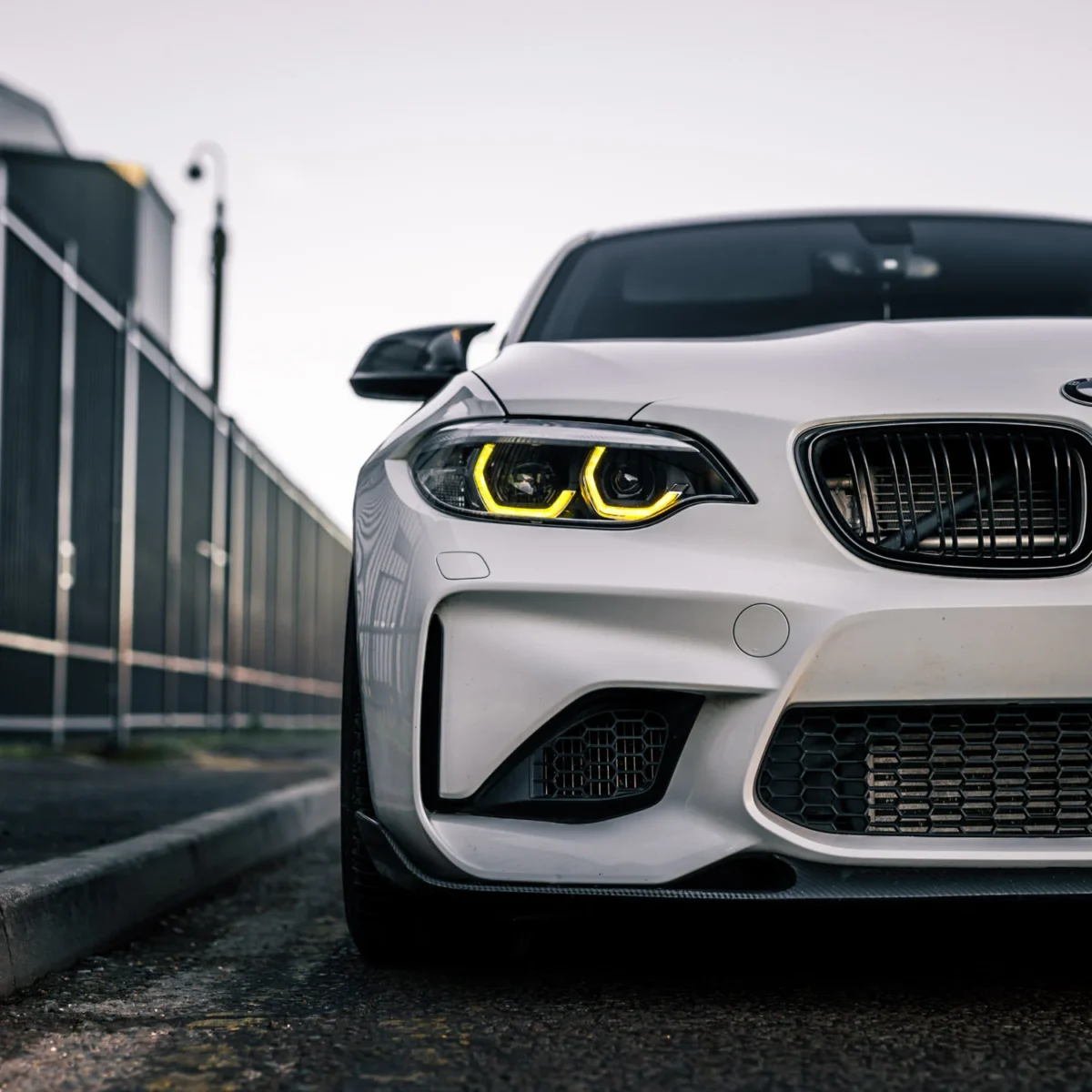 BMW M2 F87 LCI Style CSL Yellow Daytime Running Lights LEDs m235i & m240i (2017-2020)