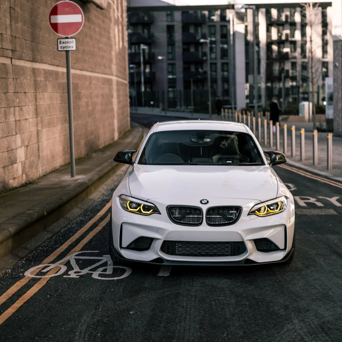 BMW M2 Yellow DRL F87 LCI CSL Style (2017-2020)