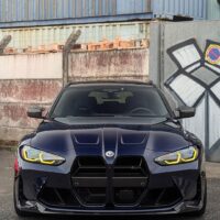 BMW M3 G81 2020-24 yellow headlights