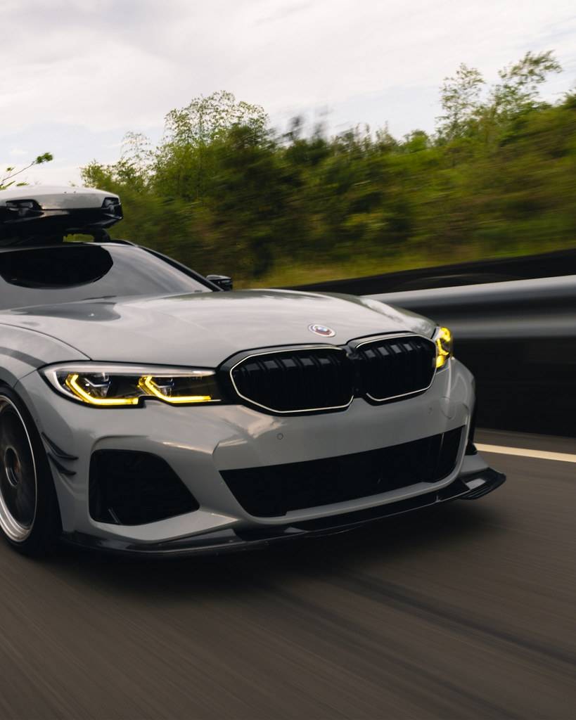 BMW Série 3 Break Yellow DRL Phare LED Jaune