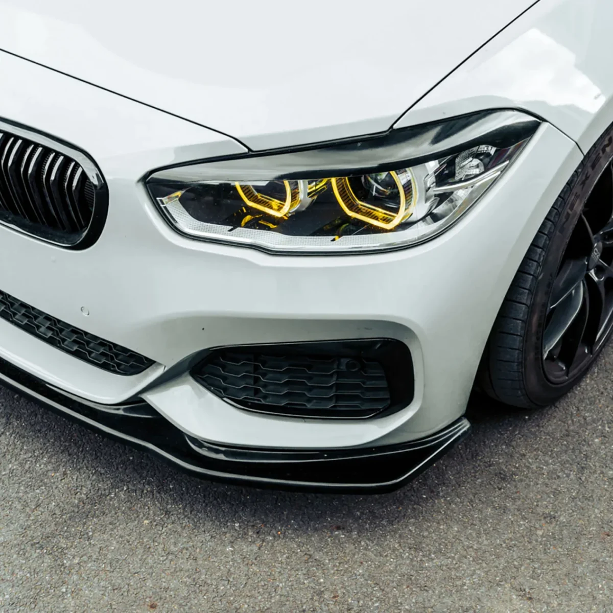 BMW Serie 1 F20, F21 LCI CSL Estilo amarillo luces de circulación diurna ( 2015-2019 )