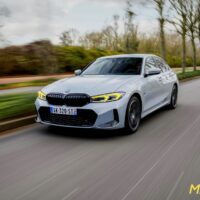 bmw lci série 3 feux de jours drl led jaunes 2023