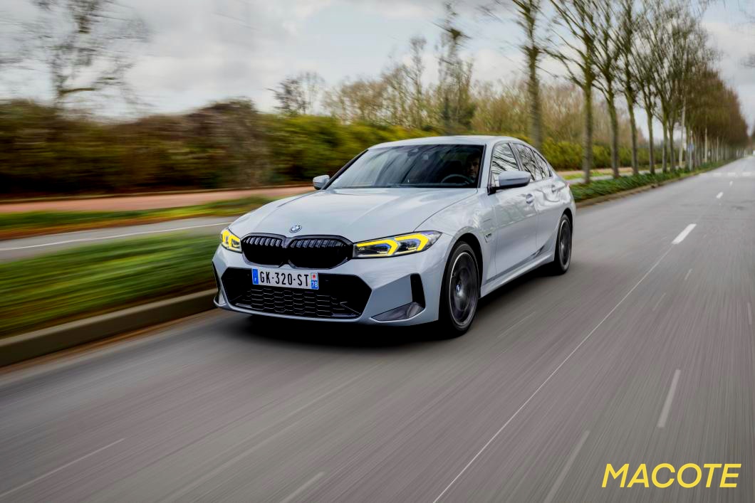 bmw lci série 3 feux de jours drl led jaunes 2023