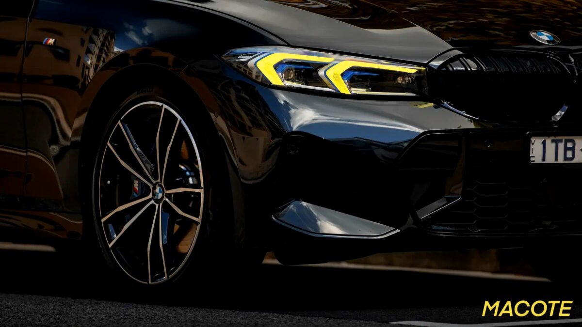 éclairage drl led phares jaunes bmw série 3 g20 lci