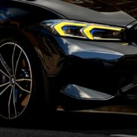 éclairage drl led phares jaunes bmw série 3 g20 lci