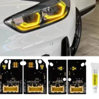 Platinum yellow LED m235i & m240i BMW serie 2 F44 Grand Coupé Style CSL daytime running lights