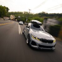 Yellow DRL BMW Tuning Look Sport