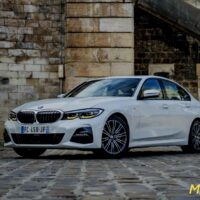 feux diurnes jaunes BMW Série 3 G20 pré LCI