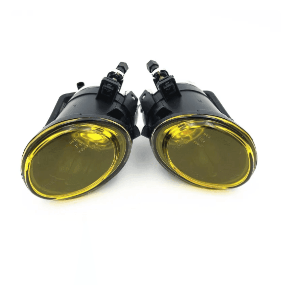 Faros antiniebla lente amarilla + fondo negro BMW M5 E39 2000-2006