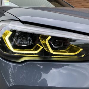 Phares jaunes-Drl- BMW X1 F48 LCI 2020-2022