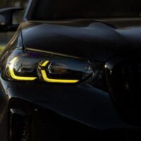 Yellow LED headlights BMW X3 G01 & X3M F97 LCI (2021-2024)