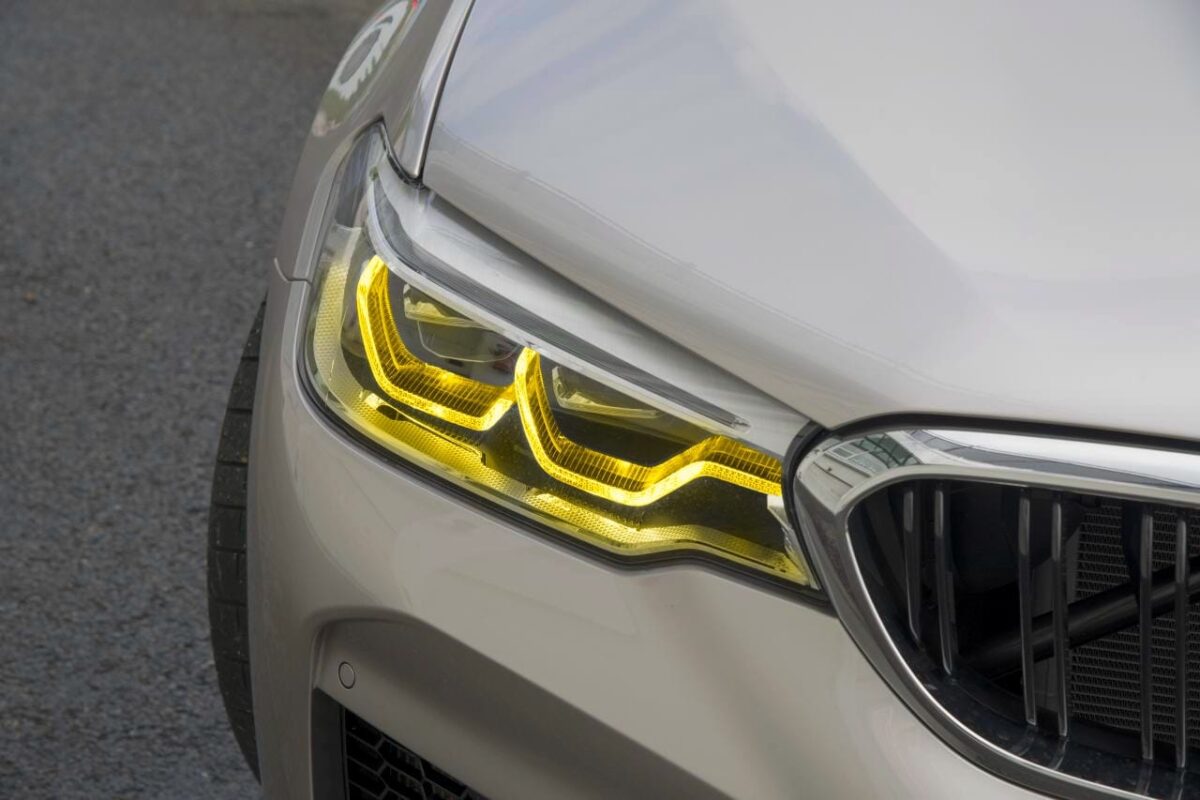 Yellow LED headlights BMW M5 F90 5 Series 2017-2023 Pre LCI Yellow LED headlights BMW M5 F90 5 Series 2017-2023 Pre LCI