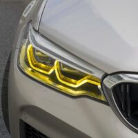 Yellow LED headlights BMW M5 F90 5 Series 2017-2023 Pre LCI Yellow LED headlights BMW M5 F90 5 Series 2017-2023 Pre LCI