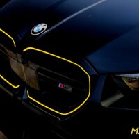 BMW M5 G90 iconic glow led yellow BMW M5 G90 iconic glow led yellow