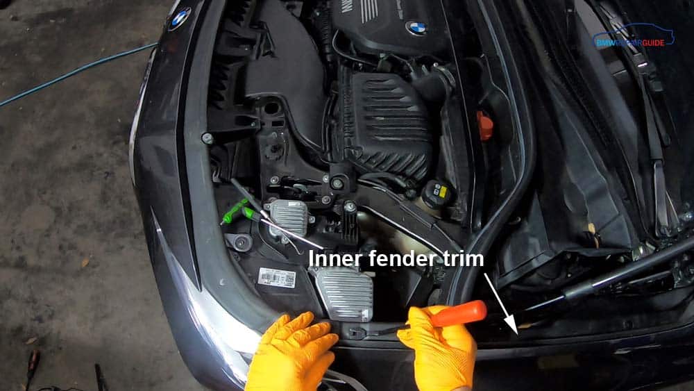 BMW X1 F48 + X2 F39 LCI DRL jaune guide d'installation