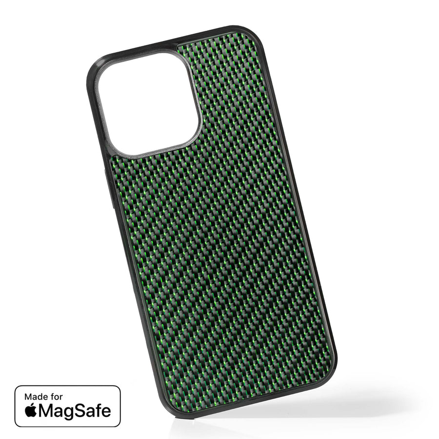 Iphone shell Emerald braided carbon fiber Iphone shell Emerald braided carbon fiber