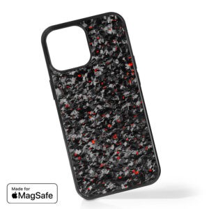 Funda para iPhone Forged Carbon Ruby - MagSafe