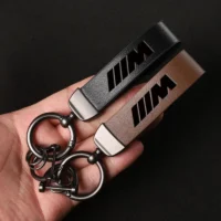 Real leather keychain BMW M Perfoamnce Keychain Real leather keychain BMW M Perfoamnce Keychain