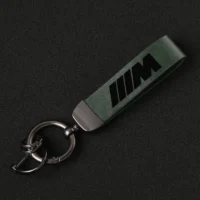 key-ring-bmw-m-vert-fonce-cuir-rare-motorsport-macote key-ring-bmw-m-vert-fonce-cuir-rare-motorsport-macote