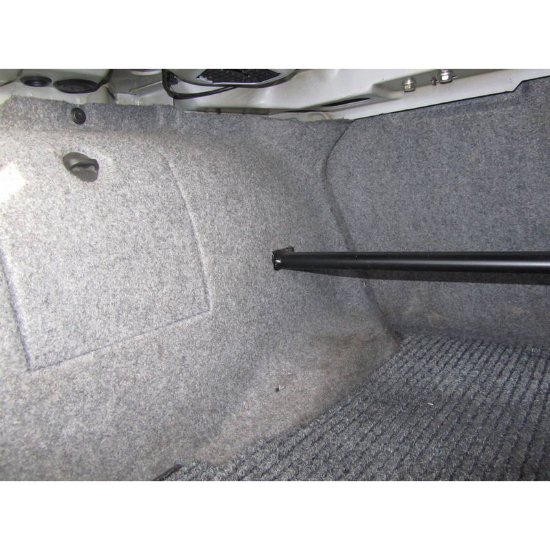 Barre anti-rapprochement arrière installée sur BMW E46