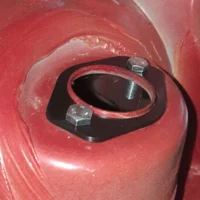 renfort support amortisseur arrière bmw vue rapprochée