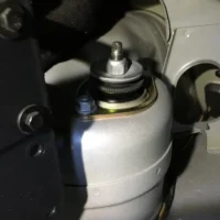 support amortisseur arrière bmw avec plaque de renfort installée