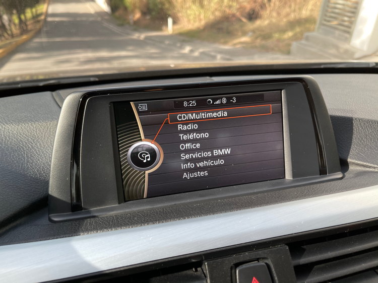 bmw systeme cic idrive menu multimedia bluetooth
