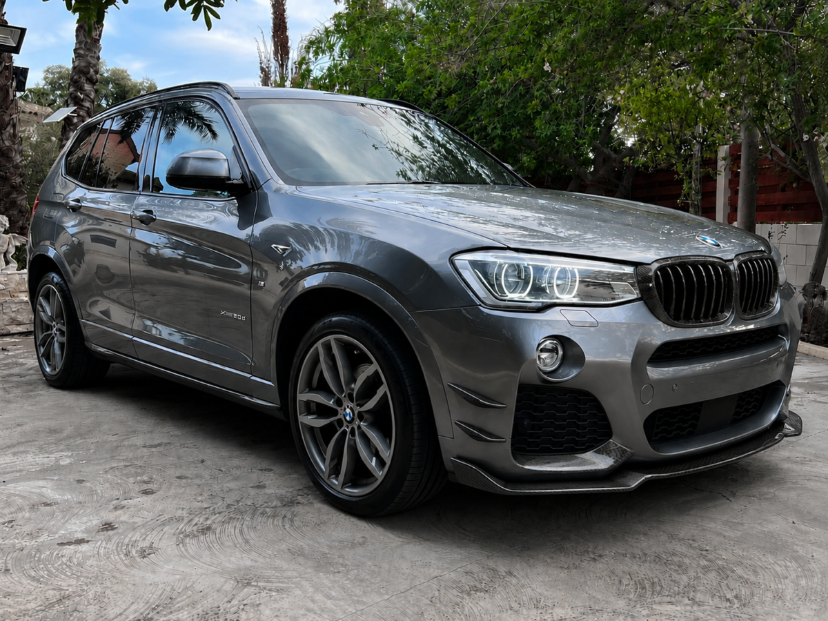 BMW X3 F25 Calandre Fibre de Carbone Installée
