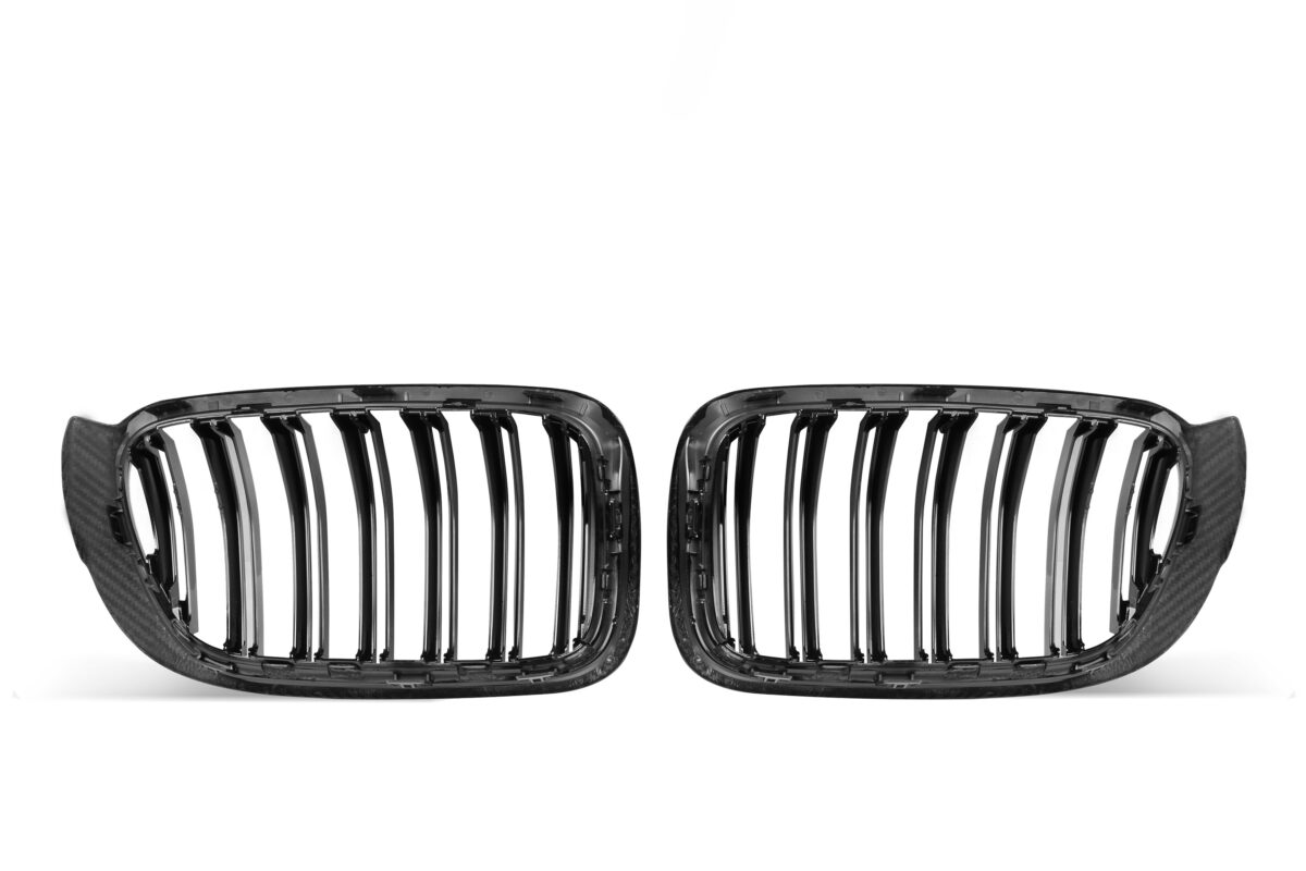 Calandre Fibre de Carbone BMW X3 F25 X4 F26 Fixations OEM