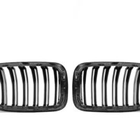 Calandre Fibre de Carbone BMW X3 F25 X4 F26 Fixations OEM