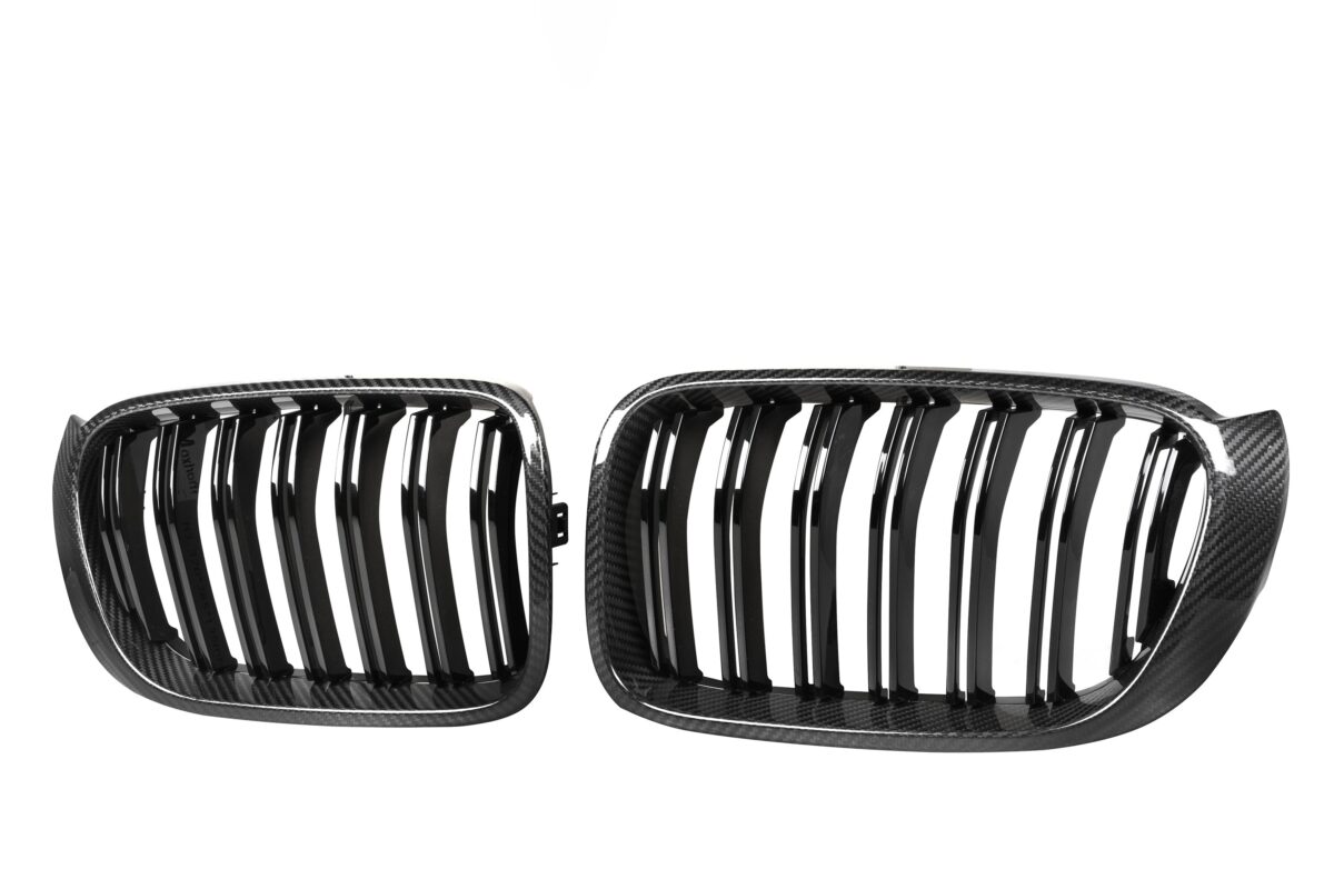 Calandre Fibre de Carbone BMW X3 F25 X4 F26 Vue Arrière