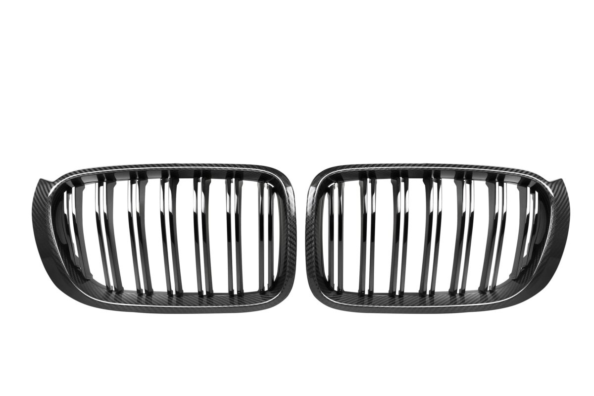 Calandre Fibre de Carbone BMW X3 F25 X4 F26 Vue Avant