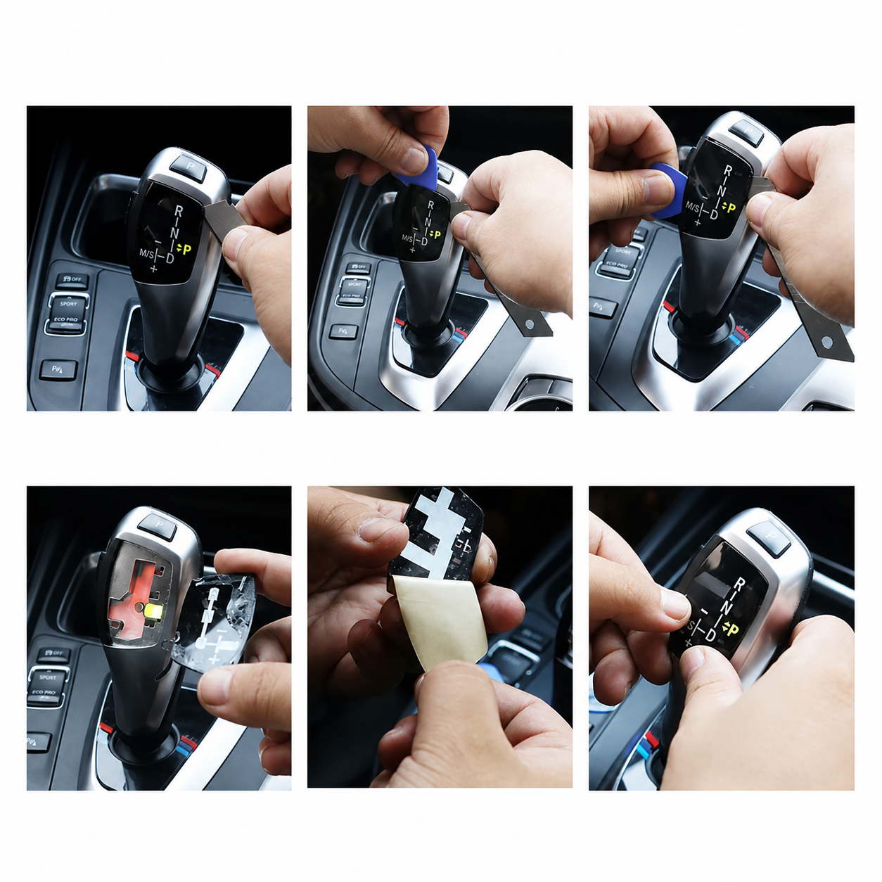 renovation selecteur vitesse bmw insert prnd remplacement