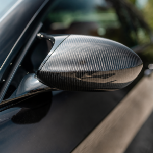 BMW M3 E92 noire coque rétroviseur carbone