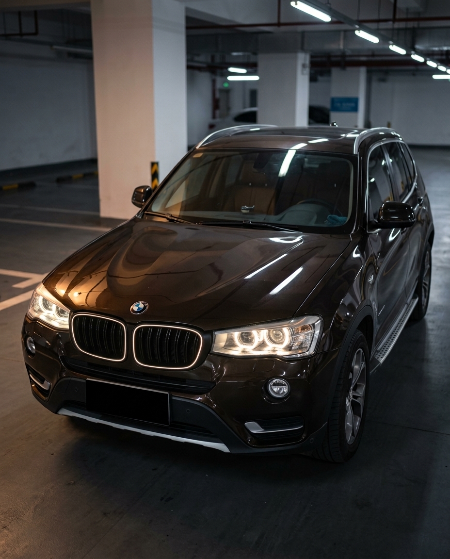 calandre led bmw x3 f25 lci gloss black