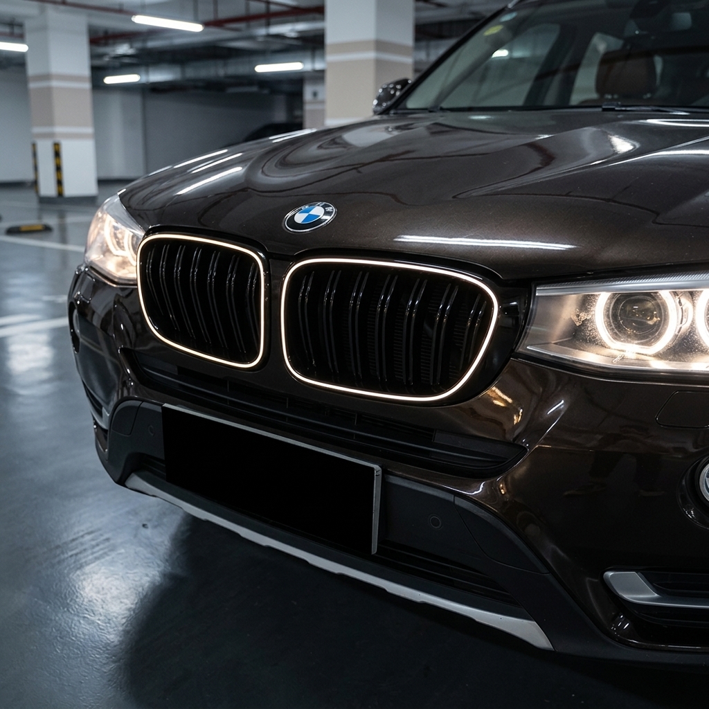 calandre led bmw x3 f25 phase 2 iconic glow
