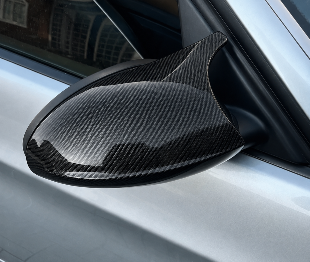 Coques de rétroviseur s en carbone pour BMW E90 E91 et E92