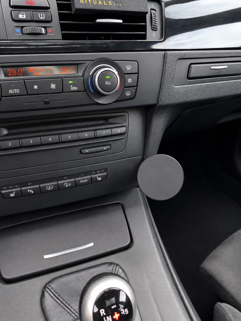Soporte para smartphone BMW E90, E91, E92 y E93 para la consola central